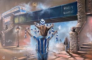 Sheffield Wednesday Memories  - 20'' x 30'' approx poster print