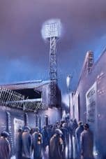 South Bank, Molineux, Wolves unframed A3 Print