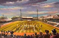 Stark's Park Raith Rovers 20'' x 30'' approx poster print