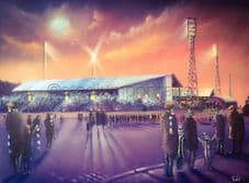 Take me back to the old Leeds Road 20'' x 30'' approx poster print