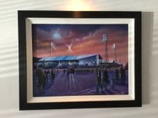 Take me back to the old Leeds Road Original artwork in oils 51cm x 76cm