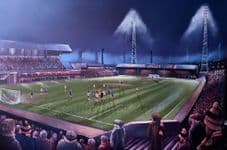 Tannadice 1980 Dundee Derby 5:1 Dundee United 20'' x 30'' Box Canvas Print