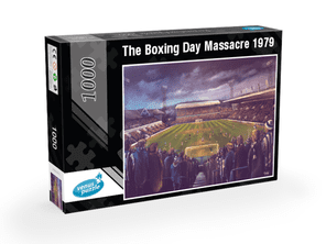 The Boxing Day Massacre 1979 Sheffield Wednesday 500 Piece Jigsaw black box