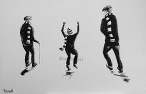 The Generation Game Fulham Colours Box Canvas 20'' x 30''