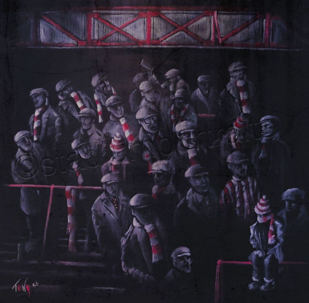The Ghosts of Roker - 20 x 20 approx poster print