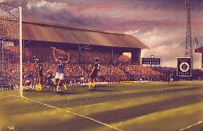 The Kop,  St Andrews, Birmingham City   A3 print