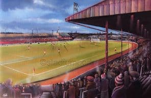 The Spirit of Cathkin, Third Lanark  A3  poster print