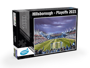 The Wednesday Sing, The Posh Ran Away,  Sheffield Wednesday 2023 playoff 500 Piece Jigsaw black box