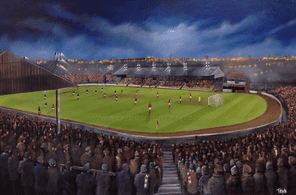 Third Lanark, Cathkin Park, Glasgow   20'' x 30'' Box Canvas Print