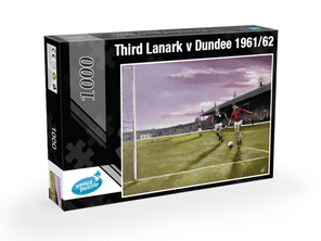 Third Lanark v Dundee at Cathkin Park 1961/62 Alex Harley and Ian Ure 1000 Piece Jigsaw