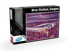 Those European Nights, Ibrox Stadium, Rangers 500 Piece Jigsaw
