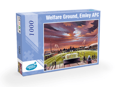 Welfare Ground, Emley AFC (blue) 1000 Piece Jigsaw