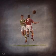 Wool City Rivals -Poster Print 20'' x 20'' approx