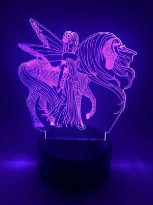 3D Lamp | Fairy | Kids & Adults | 7 Colour Change | Touch Control | Mood Light |