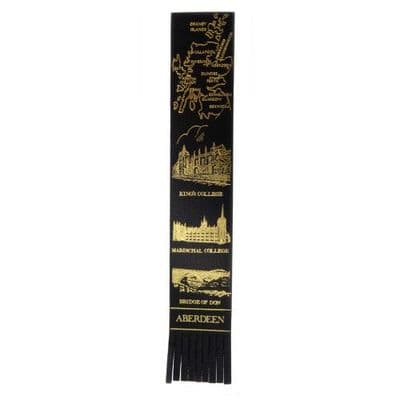 Aberdeen Leather Bookmark - Famous City - Scotland
