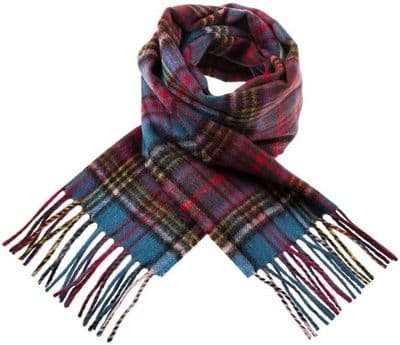 Anderson Modern Tartan Scarf - 100% Soft Lambswool - Luxury Scottish Scarf - For Any Occasion