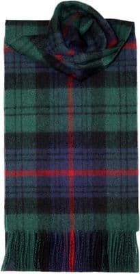 Armstrong Modern Tartan Scarf - 100% Lambswool - Luxury Soft Scarf - Suitable For Any Occasion