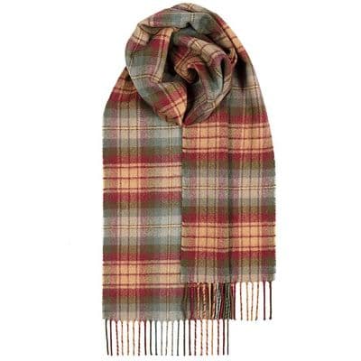 Auld Scotland Tartan Scarf - 100% Lambswool - Luxury Soft Scarf - Suitable For Any Occasion