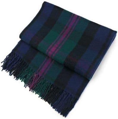 Baird Tartan Blanket - Wool Blend - Unique Accessory - Durable - For Many Occasions