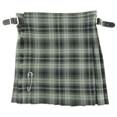 Boy’s Grey Tartan Poly Viscose Scottish Traditional Kilt