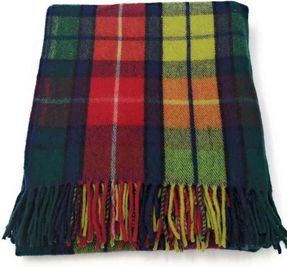 Scots Print Blanket - Moffat Tartan Crest Blanket To My Wife Style, Gift From Scottish Husband