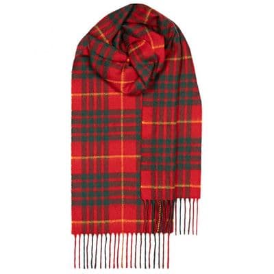 Cameron Clan Modern Tartan Scarf - 100% Lambswool - Luxury Soft Scarf - Suitable For Any Occasion