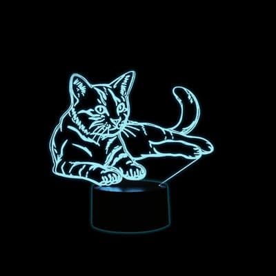 Cat | Kids & Adults | 7 Colour Change | Touch Control | Mood Light |