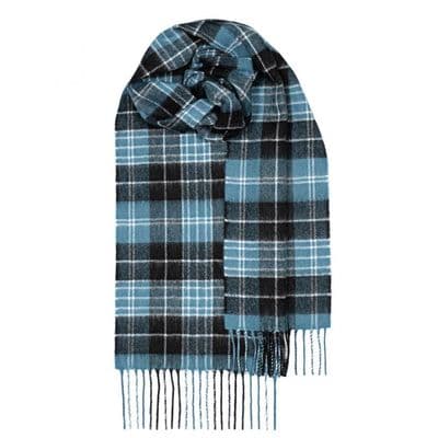 Clark Ancient Tartan Scarf | 100% Lambswool | Beautiful Colours | Excellent Size