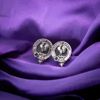 Cockburn Clan Crest Cufflinks - Traditional Shirt Accessory - Scottish Heritage - Made in Scotland