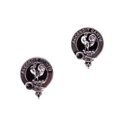 Cockburn Clan Crest Cufflinks - Traditional Shirt Accessory - Scottish Heritage - Made in Scotland