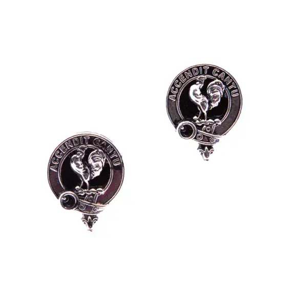 Cockburn Clan Crest Cufflinks - Traditional Shirt Accessory - Scottish Heritage - Made in Scotland