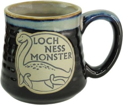 Coffee Mug | Colour: Black Nessie | Premium Stoneware | Dishwasher Safe | Ceramic Cup | Gift Box