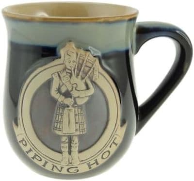 Coffee Mug | Colour: Black Piper | Premium Stoneware | Dishwasher Safe | Ceramic Cup | Gift Box