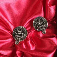 Craig Clan Crest Cufflinks - Traditional Shirt Accessory - Scottish Heritage - Made in Scotland