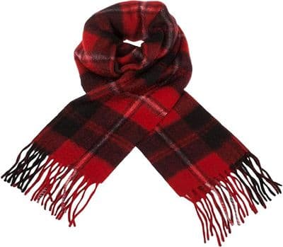 Cunningham Modern Scarf | Pure Lambswool | Medium Size