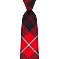 Cunningham Modern Tartan Tie - 100% Wool - Traditional Neck Tie - Suitable For Any Occasion