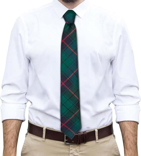 davidson tartan tie