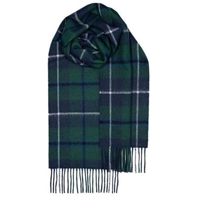 Douglas Modern Scarf | Pure Lambswool | Medium Size