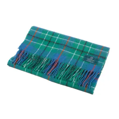 Duncan Ancient Tartan Scarf - 100% Soft Lambswool - Luxury Scottish Scarf - For Any Occasion