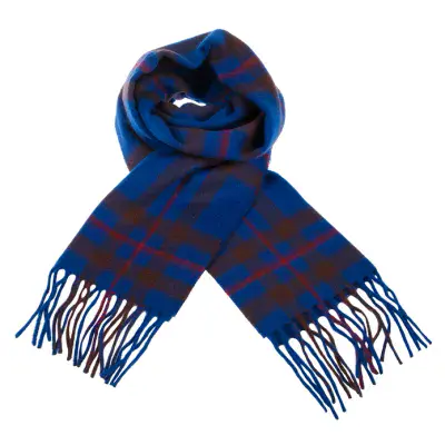 Elliot Modern Tartan Scarf - 100% Cashmere - Finest Luxury Soft Scottish Scarf - Any Occasion