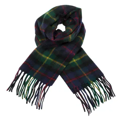 Farquharson Modern Tartan Scarf - 100% Cashmere - Finest Luxury Soft Scottish Scarf - Any Occasion