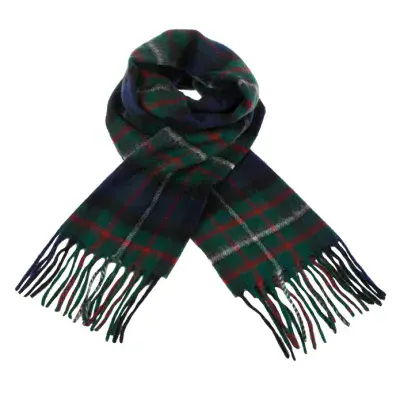 Ferguson Modern Tartan Scarf - 100% Cashmere - Finest Luxury Scottish Scarf - For Any Occasion