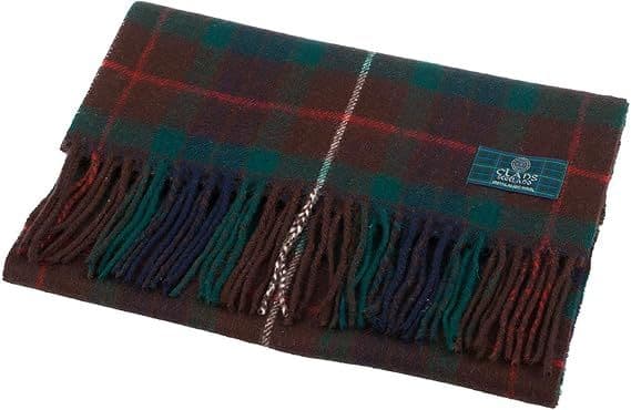 Fraser Hunting Tartan Scarf - 100% Soft Lambswool - Luxury Scottish Scarf - For Any Occasion