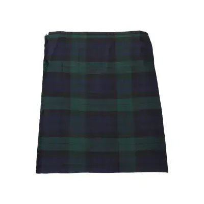 Gents 8 Yard Kilt | Black Watch Tartan | Traditional Deluxe Scottish Kilt