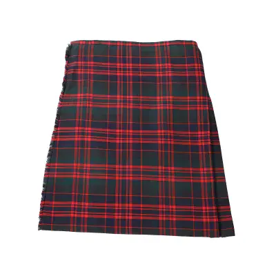 Gents 8 Yard Kilt | MacDonald Tartan | Traditional Deluxe Scottish Kilt