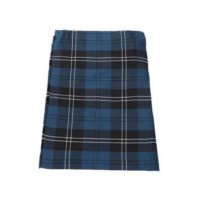 Gents 8 Yard Kilt | Ramsay Blue Tartan | Traditional Deluxe Scottish Kilt