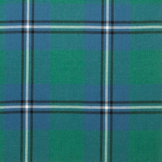 Gents Pure Wool Irvine Ancient Tartan Pocket Square - Made In Scotland