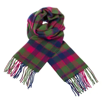 Glasgow Tartan Scarf - 100% Cashmere - Finest Luxury Scottish Scarf - For Any Occasion