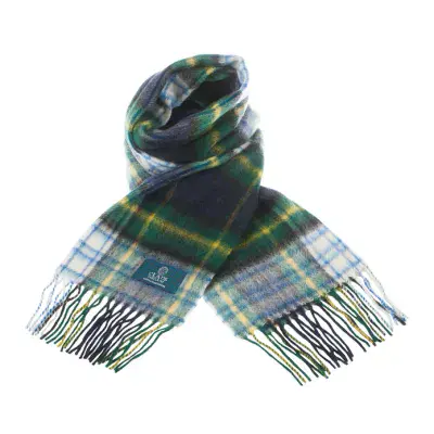 Gordon Dress Modern Tartan Scarf - 100% Lambswool - Luxury Soft Scarf - Suitable For Any Occasion