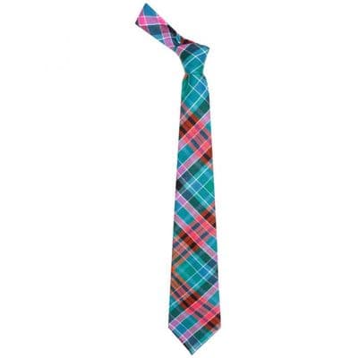 Gordon Red Ancient Tartan Tie - 100% Wool - Traditional Neck Tie - Suitable For Any Occasion